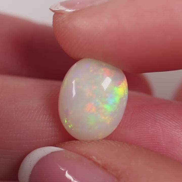 4.37ct Light Opal - 10 x 13 x 5.5mm