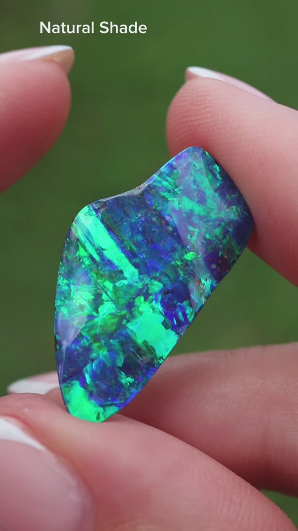 12.42ct Boulder Opal - 26.17 x 13.72 x 5.12mm