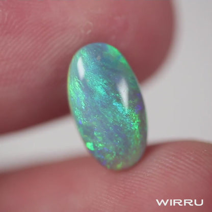 2.18ct Dark Opal - 7 x 12.5 x 4mm