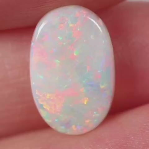 1.99ct Light Opal - 9 x 13.6 x 2mm
