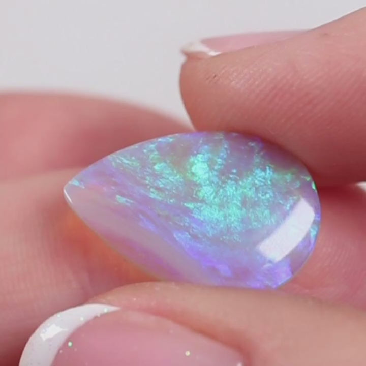 5.45ct Double Sided Crystal Opal - 12.7 x 19 x 3.5mm