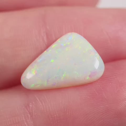 3.8ct Light Opal - 11 x 16 x 3.8mm