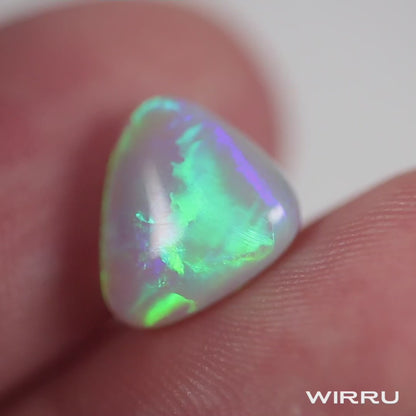 2.68ct Dark Crystal Opal - 10 x 12 x 4mm