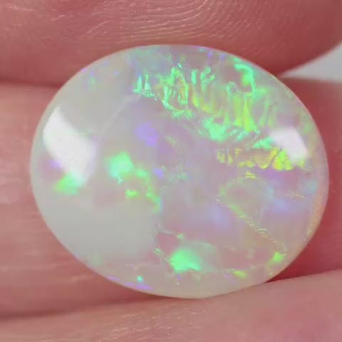 3.38ct Crystal Opal - 13.5 x 16 x 2.5mm