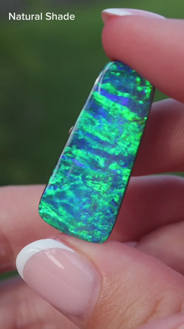 21.09ct Boulder Opal - 32.5 x 14 x 5mm