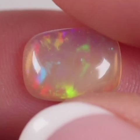 2ct Double Sided Crystal Opal - 8 x 11 x 3.3mm