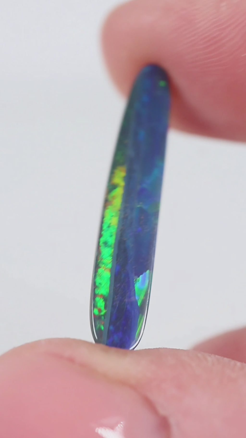 5.68ct Boulder Opal - 5.2 x 27.5 x 3.9 mm