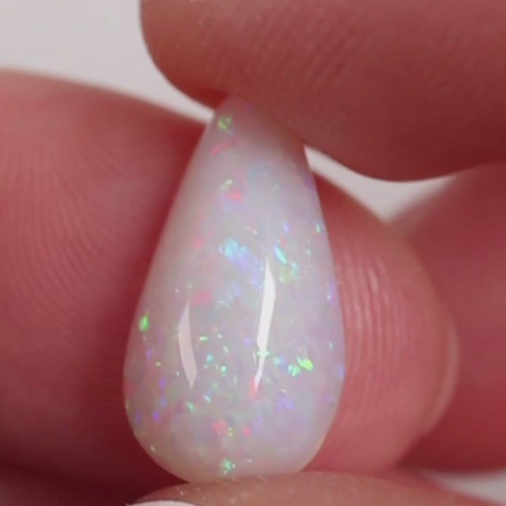 3.3ct Light Opal - 9 x 16.6 x 4.7mm