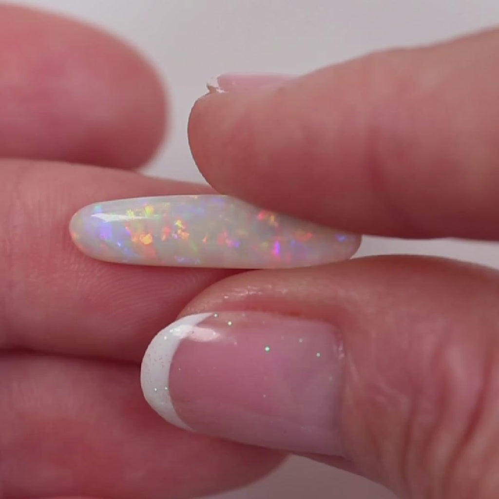 3.03ct Light Opal - 6 x 24 x 3mm