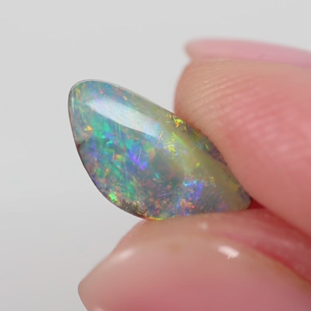 1.70ct Boulder Opal - 6.5 x 12.6 x 3.5mm