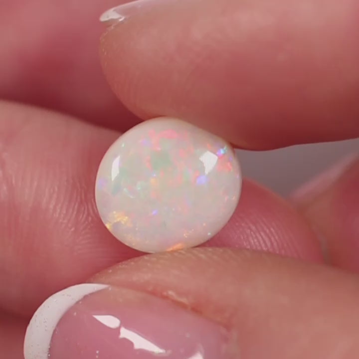 2.74ct Light Opal - 10 x 11 x 4mm