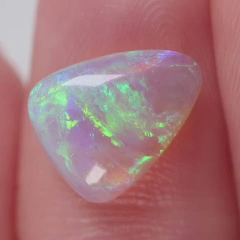 1.6ct Double Sided Crystal Opal - 8.5 x 10.5 x 3mm