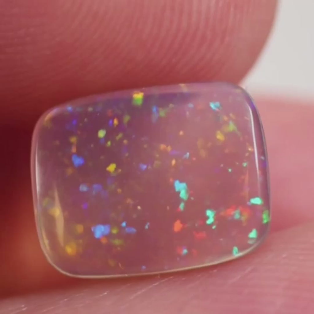 3ct Double Sided Crystal Opal - 8.7 x 11 x 4mm