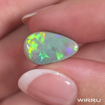 3.26ct Dark Opal - 9.5 x 15.5 x 3.3mm