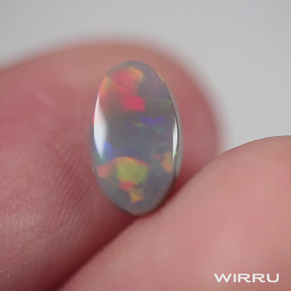 1.64ct Dark Opal - 6.5 x 11 x 3.3mm