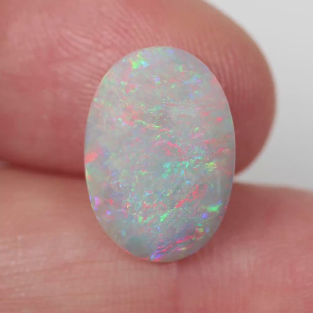 3ct Dark Opal - 10 x 14.5 x 3.5mm