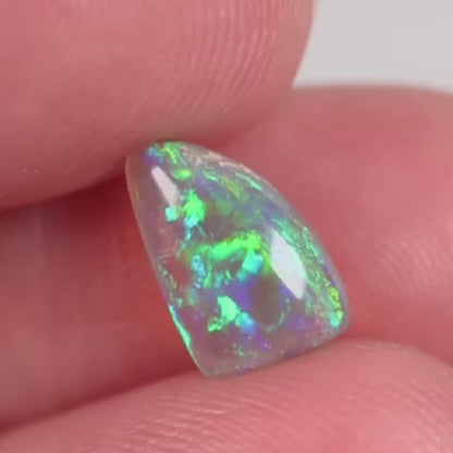 1.05 ct Dark Crystal Opal - 6.3 x 10 x 3mm
