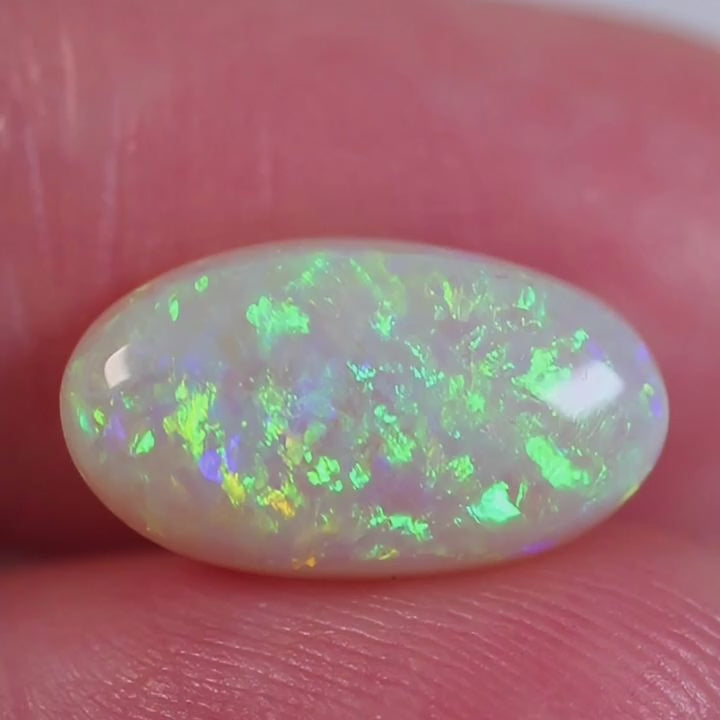 3.7ct Light Opal - 8 x 14.2 x 4.9mm
