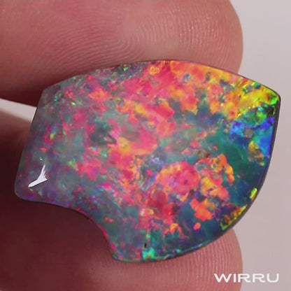 22.76ct Investment Boulder Opal - 18.7 x 26.4 x 6.9mm