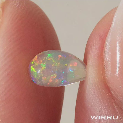 0.25ct Dark Crystal Opal - 5 x 8.5 x 1.5mm