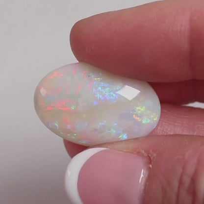 14 ct Light Double Sided Opal - 16.8 x 25 x 5.9mm
