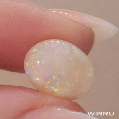 3.87ct Light Opal - 10.5 x 13 x 4mm