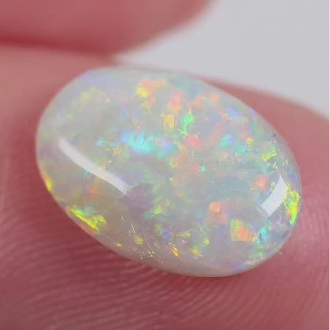 2ct Light Opal - 8.5 x 12.5 x 3.5mm