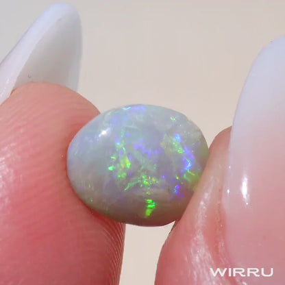 1.28ct Dark Opal - 8 x 9 x 3mm