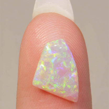 1.35ct Dark Crystal Opal - 9 x 13 x 2mm