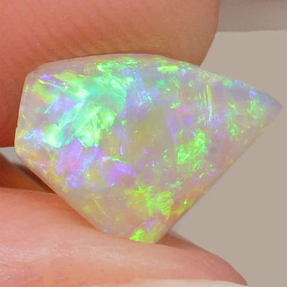 1.35ct Dark Crystal Opal - 9 x 13 x 2mm