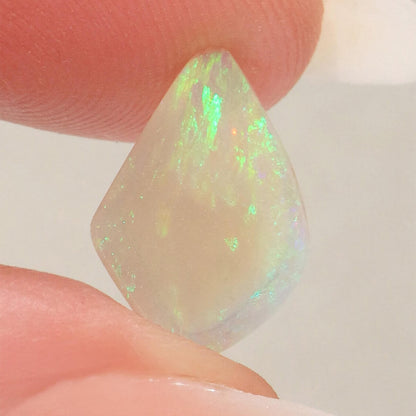 2.22ct Dark Crystal Opal - 9 x 15.5 x 3mm