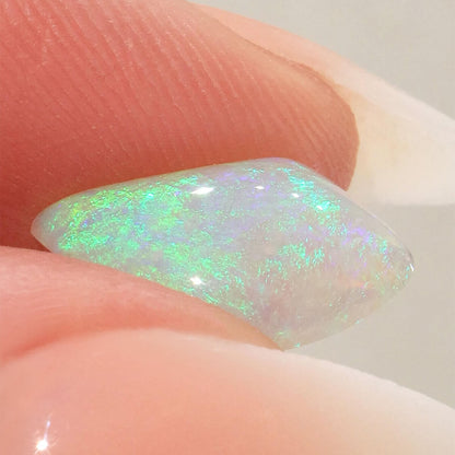 2.22ct Dark Crystal Opal - 9 x 15.5 x 3mm