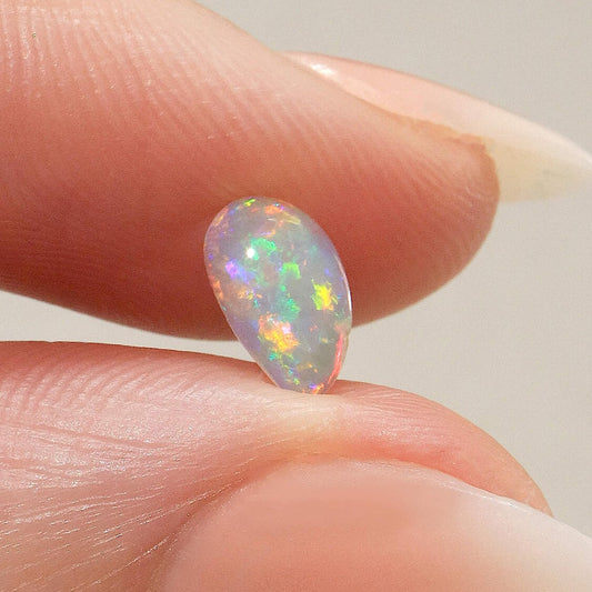 0.25ct Dark Crystal Opal - 5 x 8.5 x 1.5mm