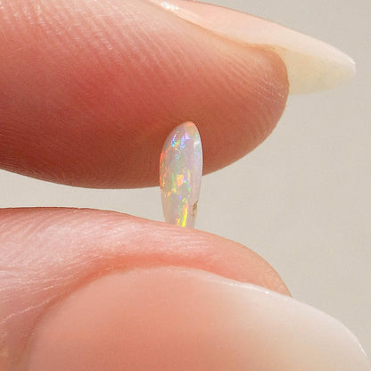 0.25ct Dark Crystal Opal - 5 x 8.5 x 1.5mm