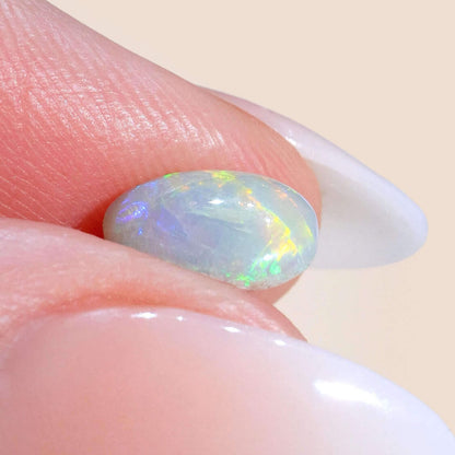 1.28ct Dark Opal - 8 x 9 x 3mm